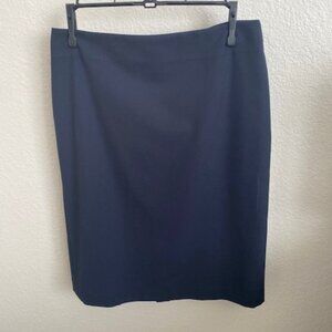 Talbots Navy Blue Skirt